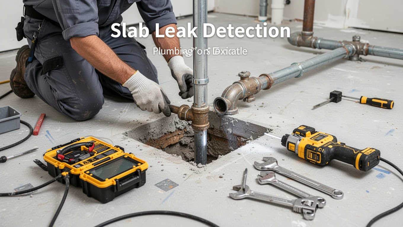 Slab Leak Detection