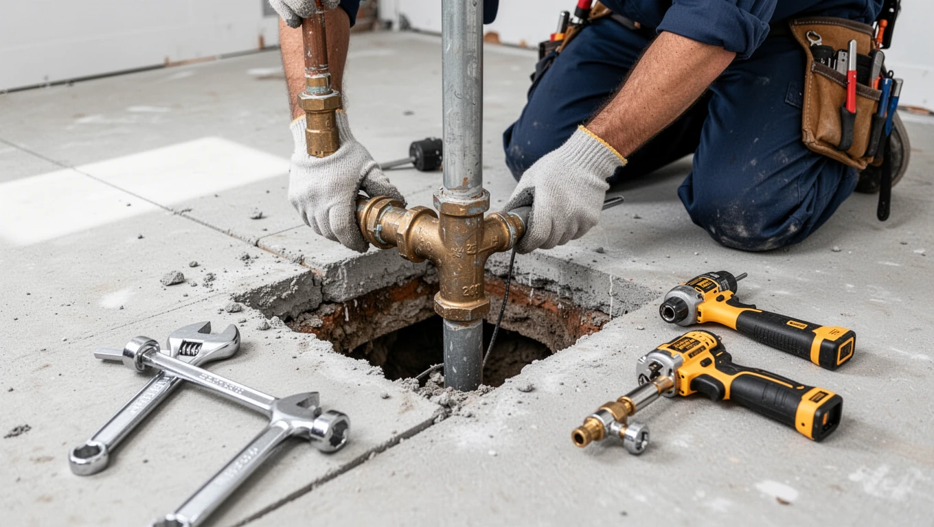 Slab Leak Repair